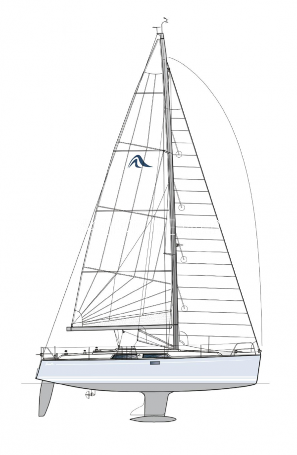 Hanse-375-sailplan